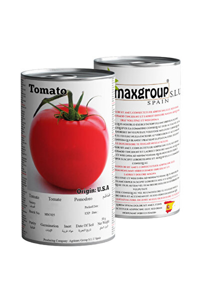 agrimax بذور طماطم زمزم عالية الجودة (صنع في إسبانيا)