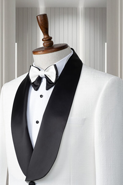 Costumen BEYAZ SLİM FİT DAMATLIK