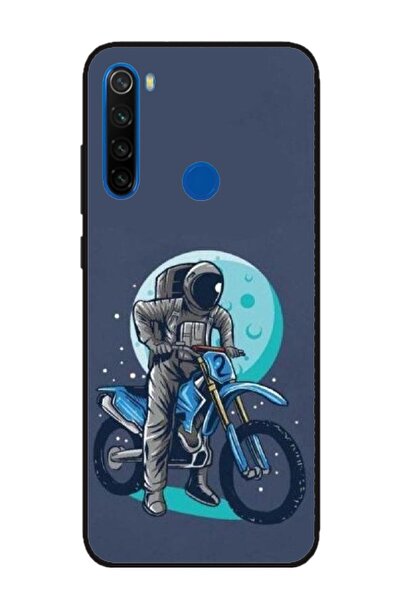 Atlas Husa personalizata Xiaomi Redmi Note 8, Biker Astronaout, multicolor, S...