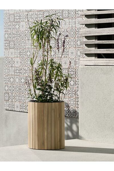 ejder Flowerpot Ø34xH50 hardwood