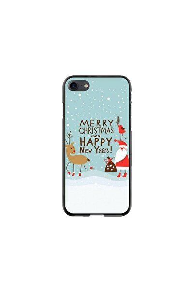Atlas Husa personalizata pentru Apple iPhone 8, Happy Christmas and New Year, S1D1M0047