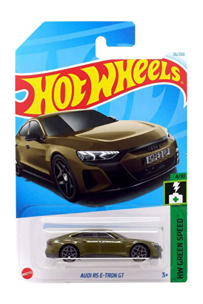 HOT WHEELS Audi RS E-Tron GT (1/64) Dark Green - Yurt Dışı Uzun Kartonet - 20...