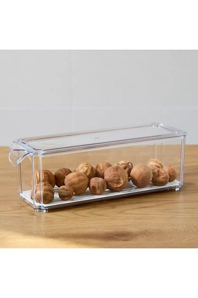 Home Box Sistematico Stackable Fridge Organiser with Drainage Tray - 850 ml