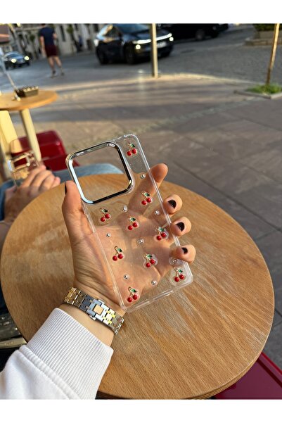 MustCase حافظة هاتف Xiaomi Redmi Note 13 Pro 4G بنمط الكرز حافظة شفافة غطاء ل...