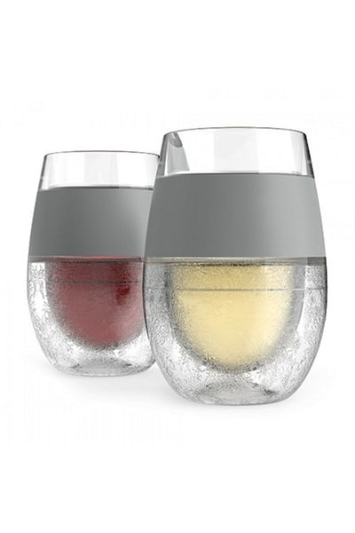 Host Pahar cu gel de racire pentru vin, suc, apa sau cocktail