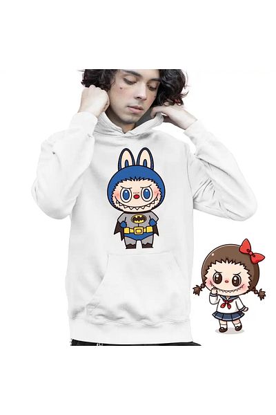 OEM Labubu Batman Kids Boys Sweatshirt