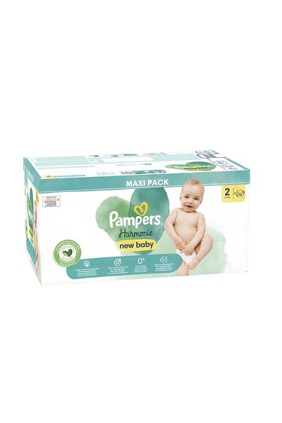Pampers Diapers Harmonie Maxi Box Size 2, 4-8 kg, 96 pcs