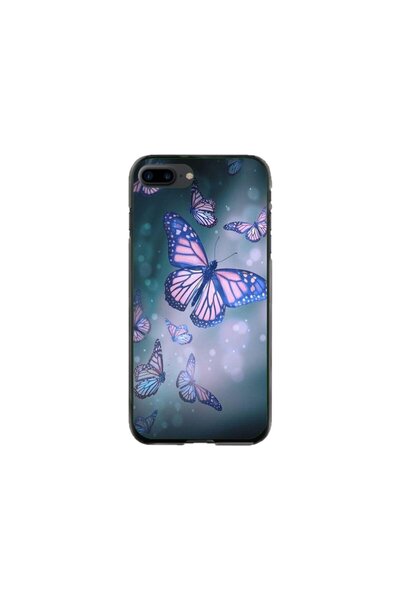 Atlas Husa personalizata si Folie de Silicon pentru Apple iPhone 7 Plus, Butt...