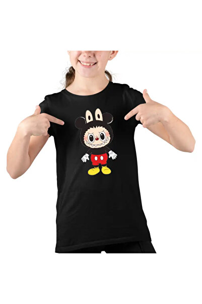 OEM Tricou Copii Fete Labubu Mickey Mouse