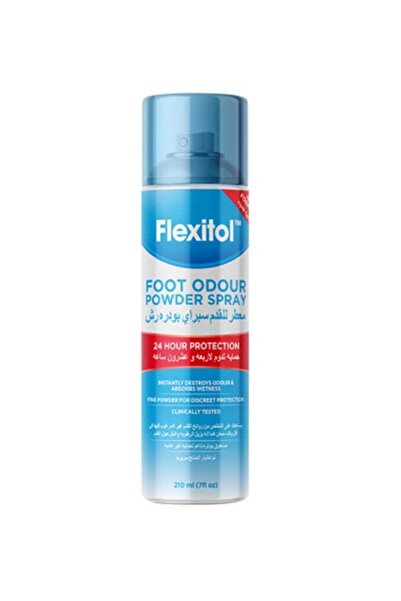 FLEXITOL بخاخ بودرة معطر للقدمين 210 مل