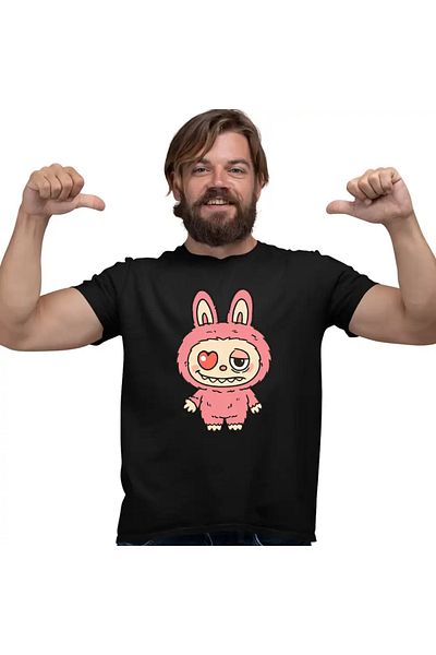 OEM Men's T-Shirt Labubu Heartbreak