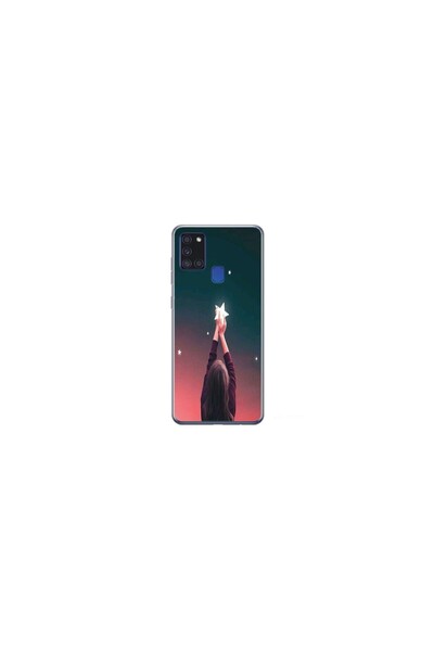 Atlas Husa personalizata HQ Print 360 de grad pentru Samsung Galaxy A41, Star...