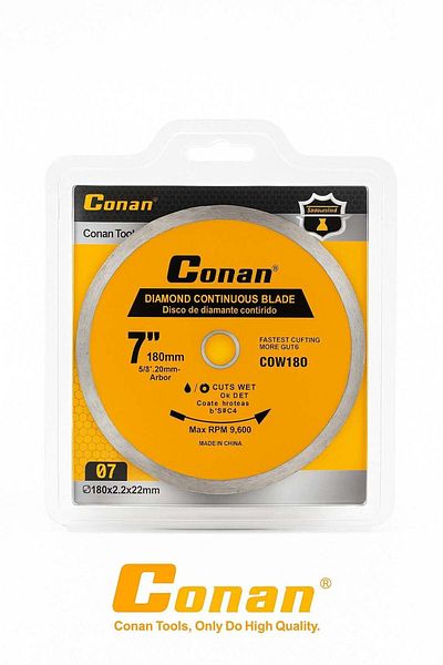 CONAN Continuous Diamond Cutting Disc 7-inch COW180
