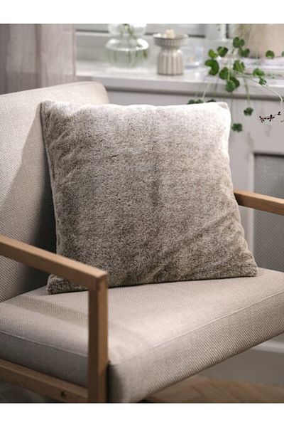 OEM SMYLE cushion cover 50x50 brown