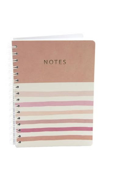 Roco Notebook – "Notes" Stripes, A5, 100 Sheets