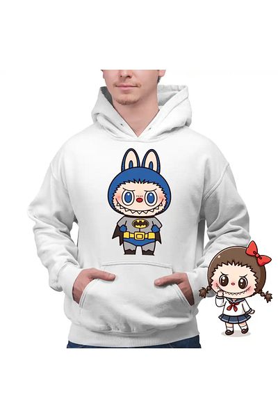 OEM Men's Labubu Batman Hoodie