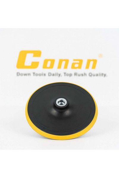 CONAN Plastic Base with Velcro 7-inch for Polishing and Sanding Surfaces – COPF1808