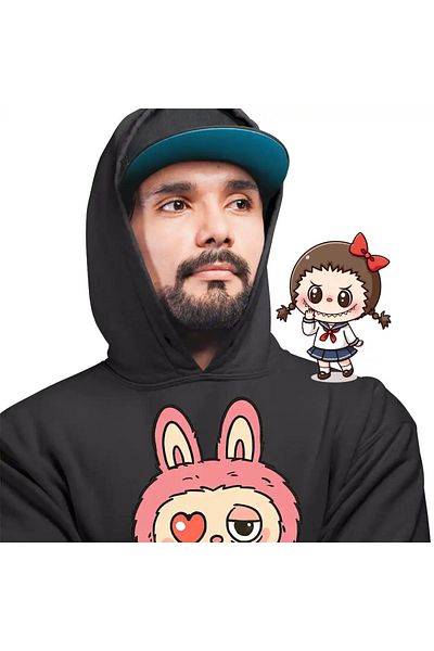 OEM Men's Labubu Heartbreak Hoodie