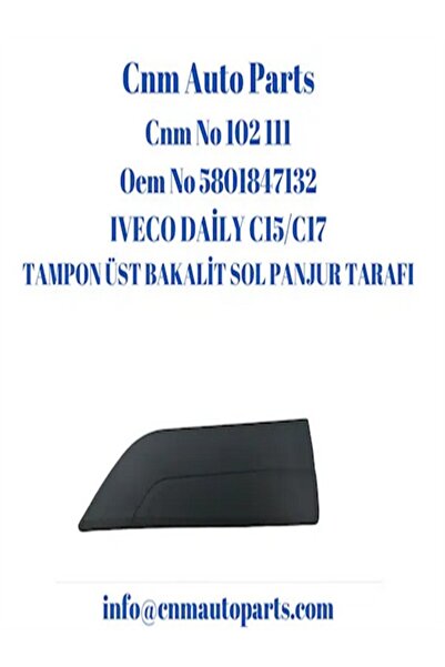 Iveco Daily Tamponüst Bakalit Sol Panjur Tarafı 5801847132