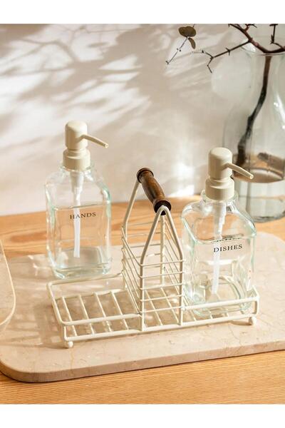 LC Waikiki Lcw 3 Piece Metal Bathroom Set (W5)