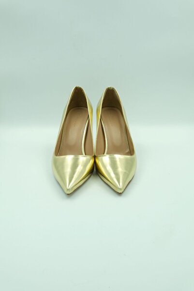 MEDUSA SHOES Metalik Renk Stiletto