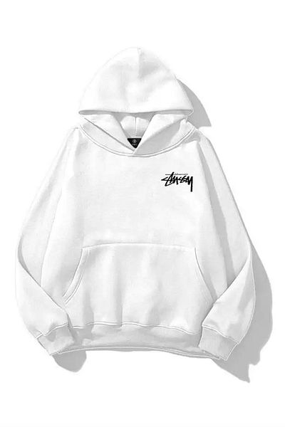 weywot Unisex Stüssy Zar Sweatshirt White
