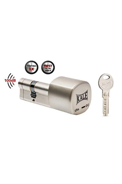 Kale Kilit Kale 164 ASYN UZUN TİP 71 mm PİLİ DEĞİŞEBİLEN mandallı tuzaklı ALARMLI barel silindir, kilit göbeği