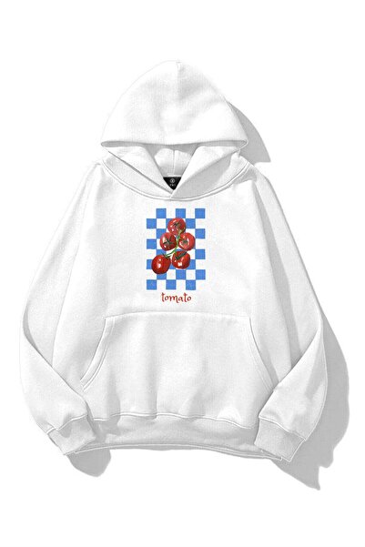 Tarzsokak Hanorac de damă Tomato Picnic alb