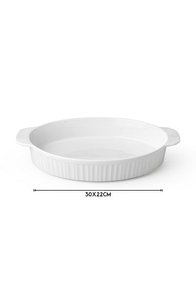 Abareek Al Safa 2-piece oval baking dish