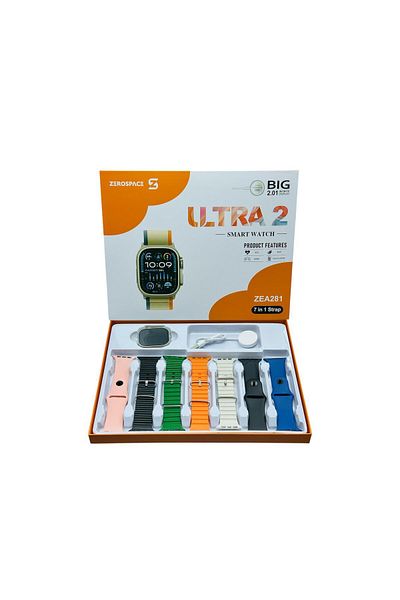 ZERO SPACE ZEROSPACE ZEA281 7STRAP SMARTWATCH ZEA281 2pc