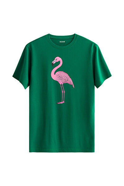 Colermi تي شيرت مطبوع عليه فلامنغو للجنسين مصنوع من نسيج قطني فاخر بنسبة 100%
