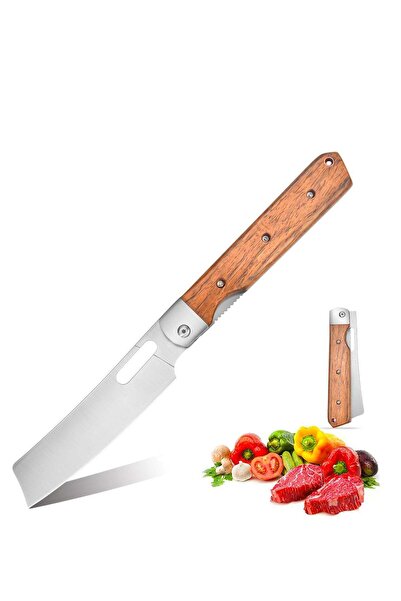 Generic Pocket Kitchen Knife 8Cr14Mov Stainless Steel Ultra Sharp Folding Che...