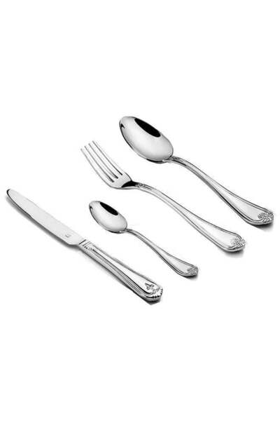 Generic FNS Manchester Cutlery Set 24Pcs Mirror Finish
