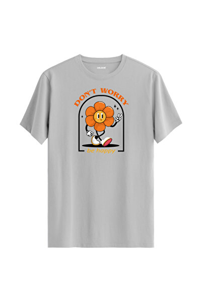 Colermi تي شيرت بتصميم شخصية زهرة بكلمات تحفيزية