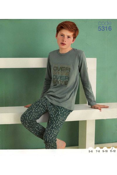 LARICE Boys' long-sleeved pajamas