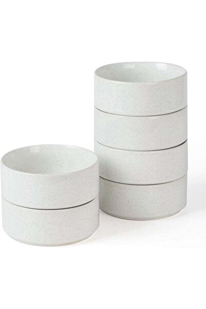 Generic Nebula 6 Piece Stoneware Bowls Set in 5.5 inches, Serving Bowl for Ce...