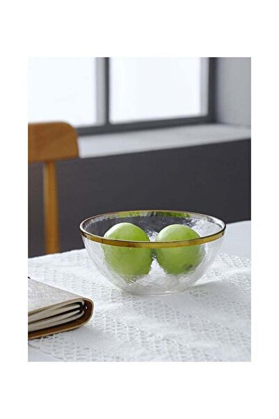 Generic 6 Inch Fruit Glass Bowl Clear 14.5x7cm