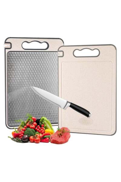 Generic Cutting Board Double-sided chopping board, food grade 304 stainless s...