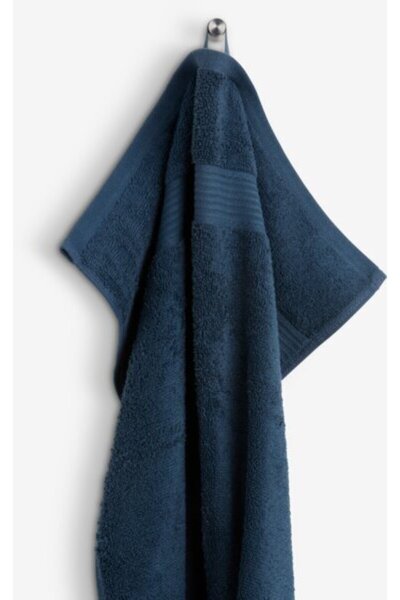 OEM Set of 2 bath towels KARLSTAD 50x100 navy blue KRONBORG
