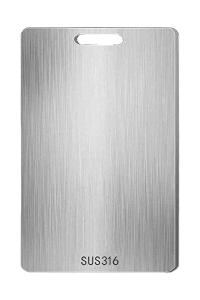 Generic Kitchen cutting board, grade 316 stainless steel non-slip cutting boa...
