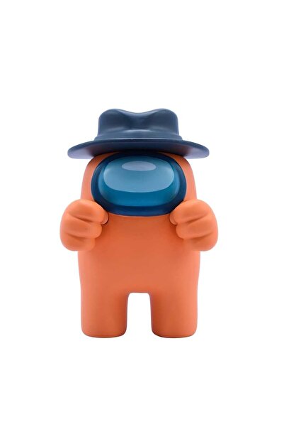 AMONG US Figurina Among Us, Seria 2, Portocaliu cu Palarie, 14cm