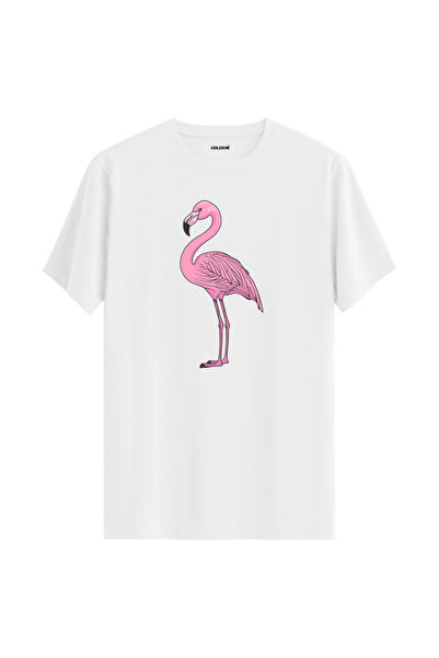 Colermi تي شيرت مطبوع عليه فلامنغو للجنسين مصنوع من نسيج قطني فاخر بنسبة 100%