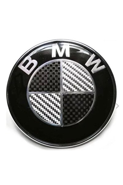 MAF Emblemă BMW capotă/portbagaj 82mm carbon
