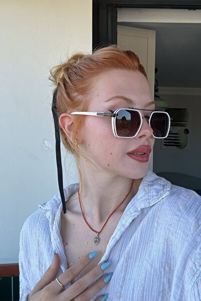 Roger Bacon Brown Women's Sunglasses Pilot Model Uv400 Premium