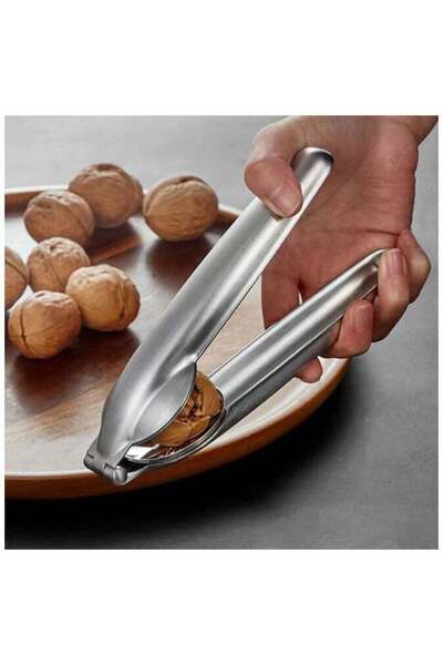 Generic Stainless Steel Chestnut Opener Walnut Opener Dried Fruit Opener Silver
