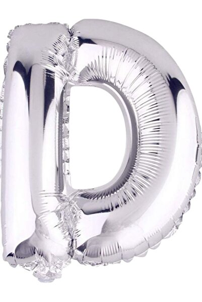 PartiCompany بالون فضي على شكل حرف