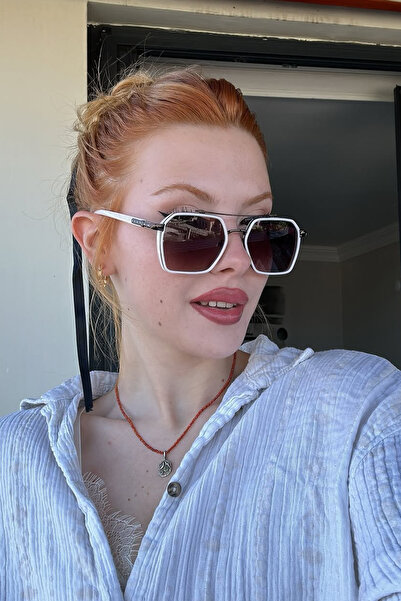 Roger Bacon Brown Women's Sunglasses Pilot Model Uv400 Premium