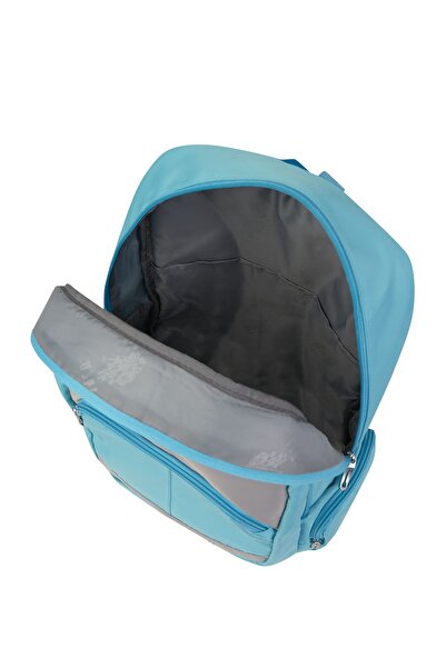 U.S. Polo Assn. U.S. Polo Assn. Plcan24433 Multi-Compartment Waterproof School and Daily Backpack - Blue