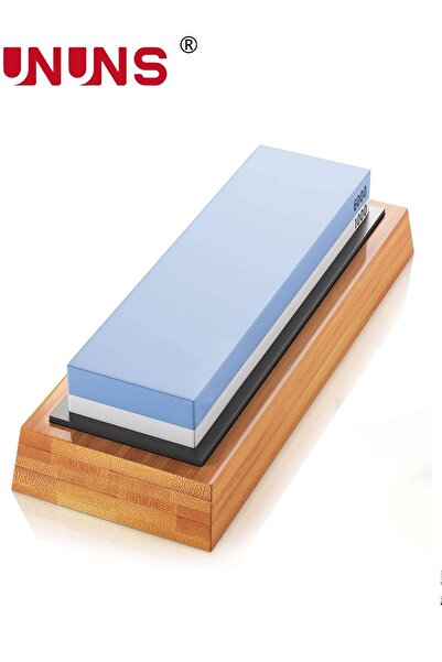 Generic Knife Sharpener,2 Side Grit 1000/6000 Whetstone Sharpening Stone With...