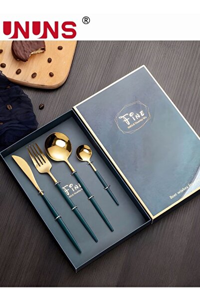 Generic Cutlery Flatware Set,4 Pcs Kitchen Flatware Silverware Set,Stainless ...